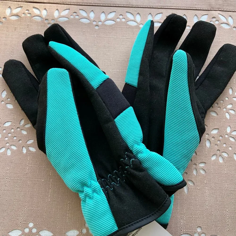 NWT Artminds Teal Hand Protection Working Gloves Size: Medium